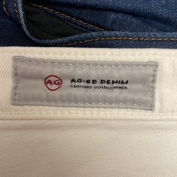 AG Jeans Adriano Goldschmeid White Jeans. - Picture 10 of 11